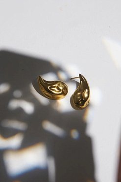 Серьги KAPLI золото