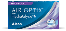 Контактные линзы AIR OPTIX plus HydraGlyde Multifocal, 3 pk