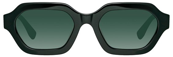 Солнцезащитные очки Eyerepublic №73 night out green lens 