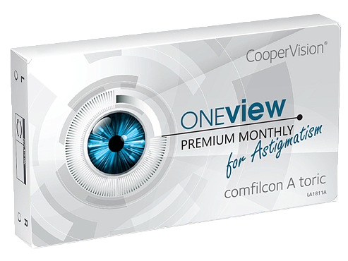 Контактные линзы One View PREMIUM for Astigmatism, 3 pk